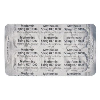 METFORMIN Spirig HC Filmtabl 1000 mg