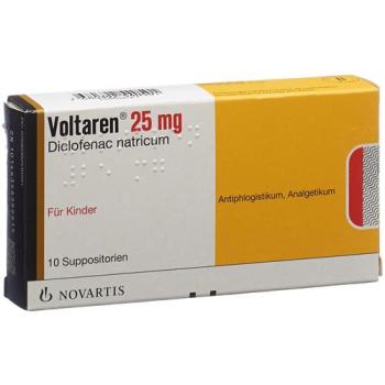 Voltaren Supp 25 mg child 10 pcs