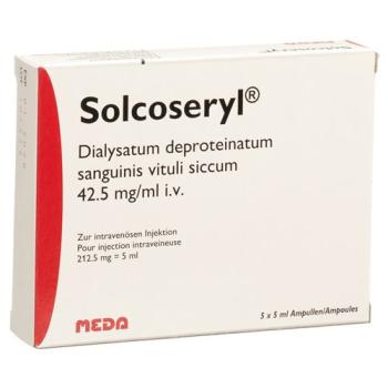 Solcoseryl Inj Loes 212.5mg/5ml 5amp 5ml