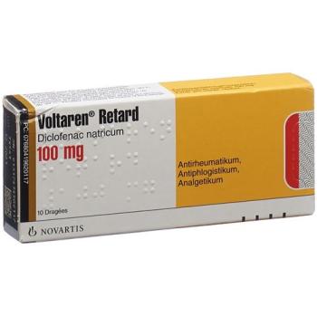 Voltaren Retard Ret Drag 100 mg 30 pcs