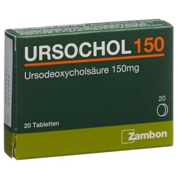 Ursochol Tabl 150 mg 20 pcs