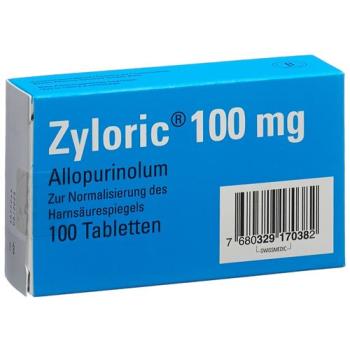 Zyloric Tabl 100 mg 100 pcs