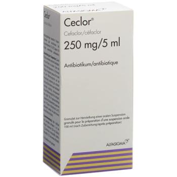 Ceclor Gran 250 mg/5ml for oral suspension F