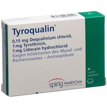 Tyroqualin lozenges 36 pcs