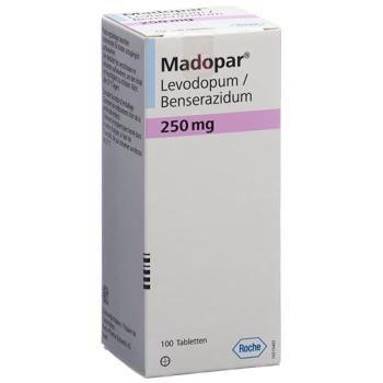 Madopar Tabl 250 mg 100 pcs