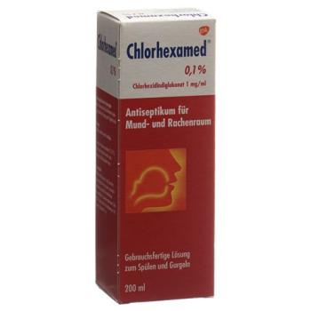Chlorhexamed solution 0.1% bottle 200 ml