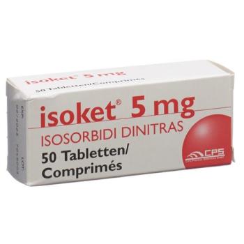 Isoket Tabl 5 mg 50 pcs