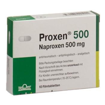 Proxen Filmtablet 500 mg 10 pcs