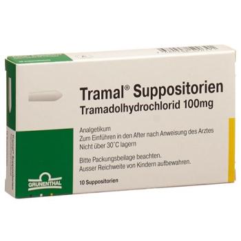 Tramal Supp 100 mg 10 pcs