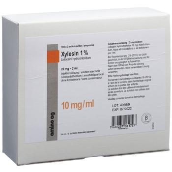 Xylesin Inj Loes 20mg/2ml 100amp 2ml