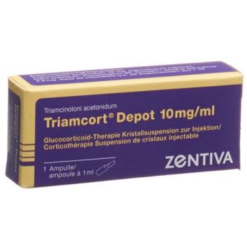 Triamcort Depot Krist Susp 10mg/ml amp 1ml