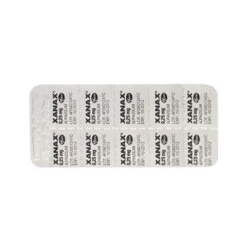 Xanax Tabl 0.25 mg 30 pcs