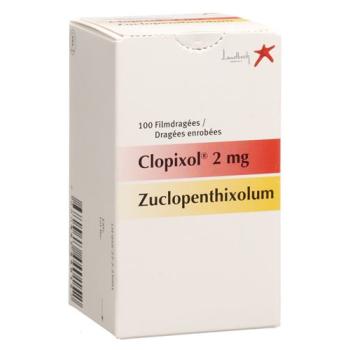Clopixol Filmdrag 2 mg Ds 100 pcs