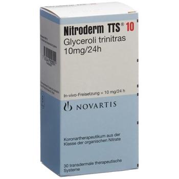 Nitroderm TTS 10 mg/24h 10 pcs