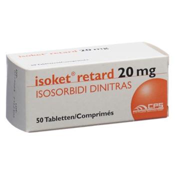Isoket retard Ret Tabl 20 mg 50 pcs