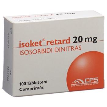 Isoket retard Ret Tabl 20 mg 100 pcs