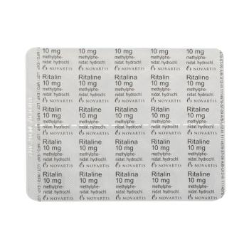 Ritalin Tabl 10 mg 30 pcs