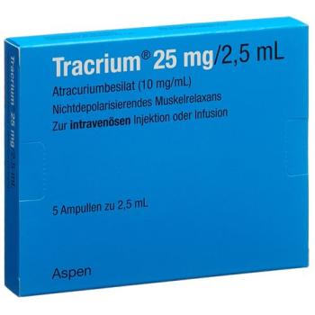 Tracrium Inj Loes 25mg/2.5ml 5amp 2.5ml
