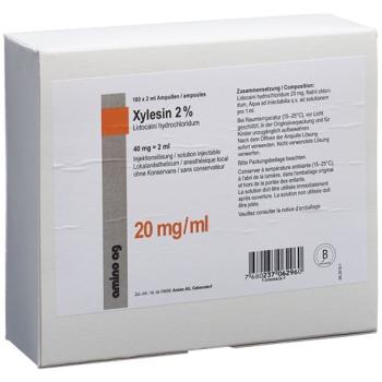 Xylesin Inj Loes 40mg/2ml 100amp 2ml