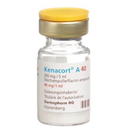Kenacort A 40 Injektionssuspension 200 mg / 5 ml Durchstf 5 ml - PrimeCare Global