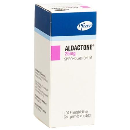 Aldactone 25 mg 20 filmtablets - PrimeCare Global