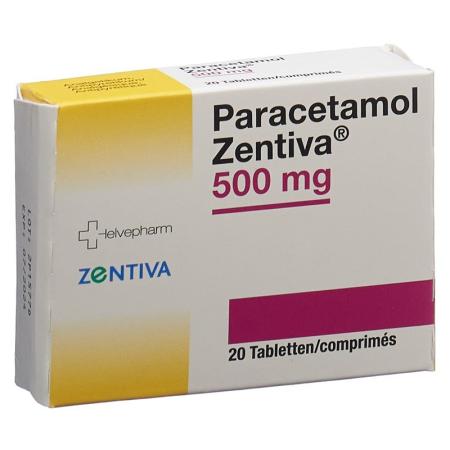 Paracetamol Zentiva Tabl 500 mg 100 pcs - PrimeCare Global