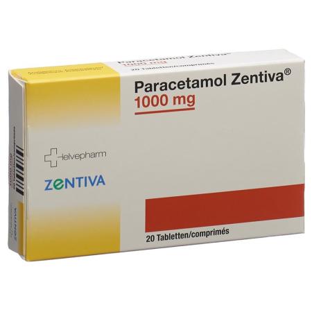 PARACETAMOL Zentiva Tabl 1000 mg - PrimeCare Global