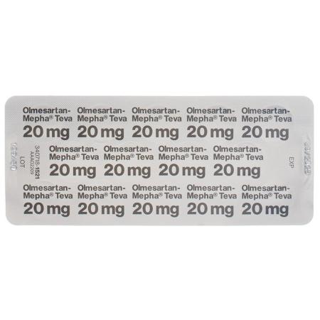 OLMESARTAN Mepha Teva film tablets 20 mg - PrimeCare Global