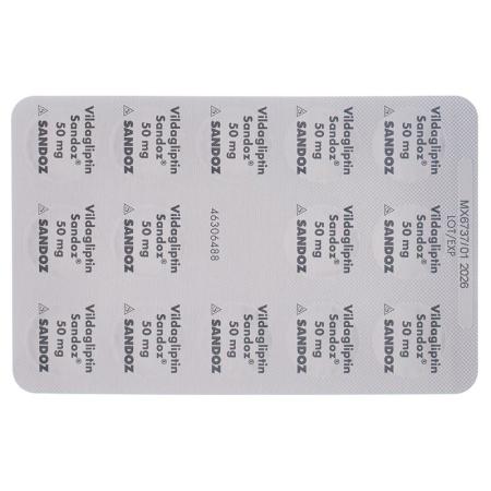 VILDAGLIPTIN Sandoz Tabl 50 mg - PrimeCare Global