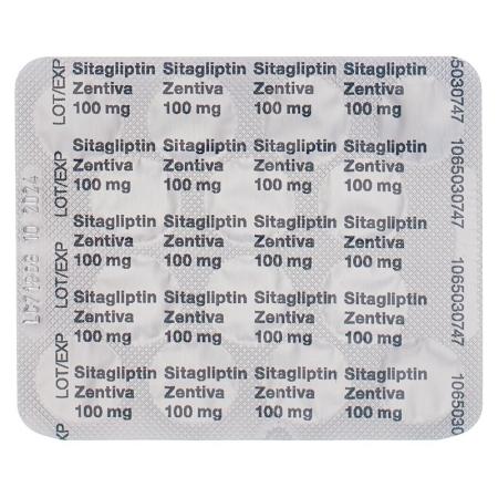 Sitagliptin Zentiva Filmtabl 100 mg 98 pcs - PrimeCare Global