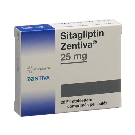 Sitagliptin Zentiva Filmtabl 25 mg 98 pcs - PrimeCare Global