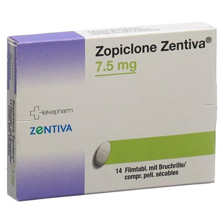 Zopiclone Zentiva Filmtabletten 7.5 mg 10 Stück - PrimeCare Global