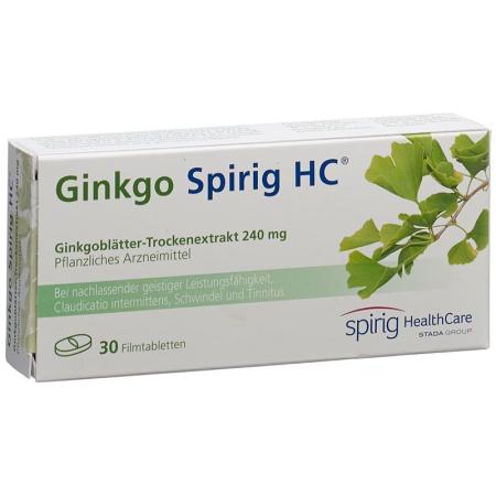GINKGO Spirig HC Filmtabl 240 mg - PrimeCare Global