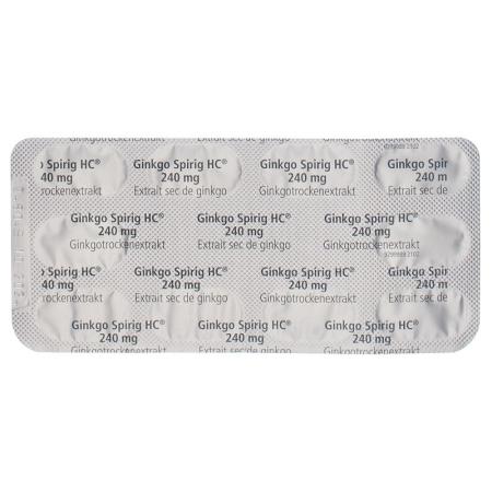 GINKGO Spirig HC Filmtabl 240 mg - PrimeCare Global