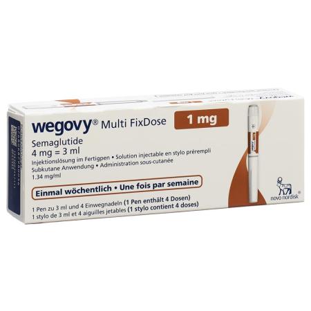 Wegovy Multi FixDose Inj Lös 1 mg Fertpen - PrimeCare Global