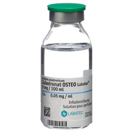 ZOLEDRONATE Osteo Labatec Inf L&ouml;s 5 mg/100ml - PrimeCare Global