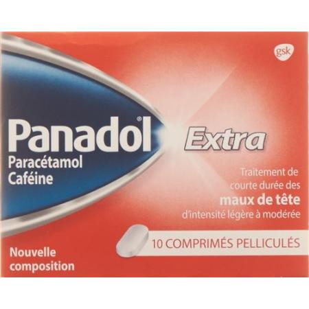 Panadol Extra film-coated tablets 500 mg 10 pcs - PrimeCare Global