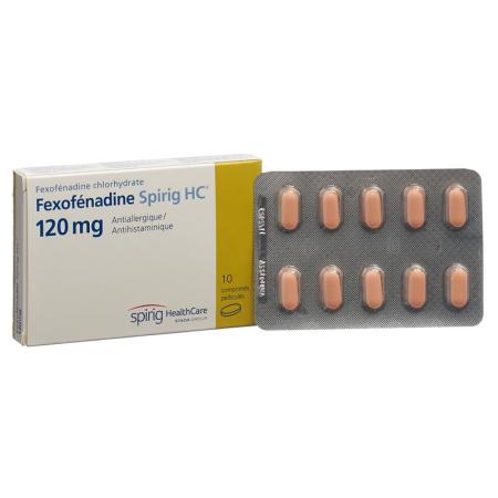 FEXOFENADIN Spirig HC Filmtabl 120 mg - PrimeCare Global