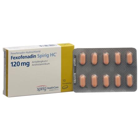 FEXOFENADIN Spirig HC Filmtabl 120 mg - PrimeCare Global