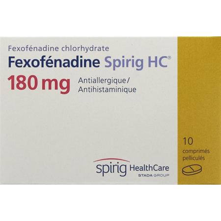 FEXOFENADIN Spirig HC Filmtabl 180 mg - PrimeCare Global