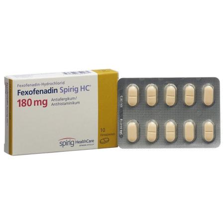 FEXOFENADIN Spirig HC Filmtabl 180 mg - PrimeCare Global