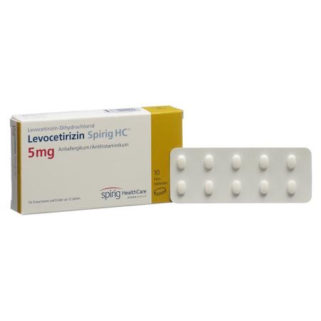 LEVOCETIRIZIN Spirig HC Filmtabl 5 mg - PrimeCare Global
