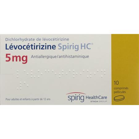 LEVOCETIRIZIN Spirig HC Filmtabl 5 mg - PrimeCare Global