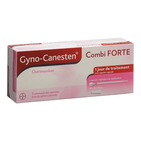 GYNO-CANESTEN Kombi FORTE Vaginalkaps & Creme - PrimeCare Global