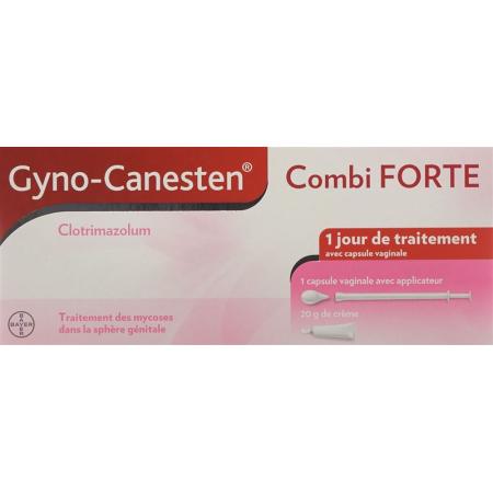 GYNO-CANESTEN Kombi FORTE Vaginalkaps & Creme - PrimeCare Global