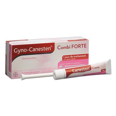GYNO-CANESTEN Kombi FORTE Vaginalkaps & Creme - PrimeCare Global
