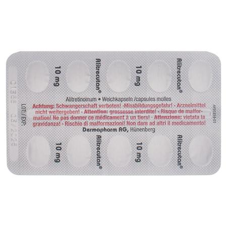ALITRECUTAN 10 mg Weichkapseln - PrimeCare Global