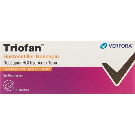 TRIOFAN Hustenstiller Noscapin Tabl - PrimeCare Global