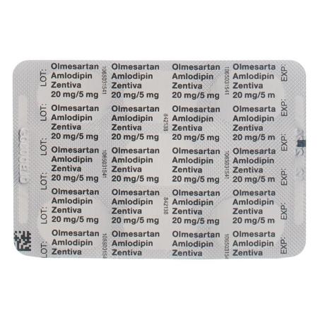 OLMESARTAN AMLO Zentiva Filmtabl 20/5 mg - PrimeCare Global