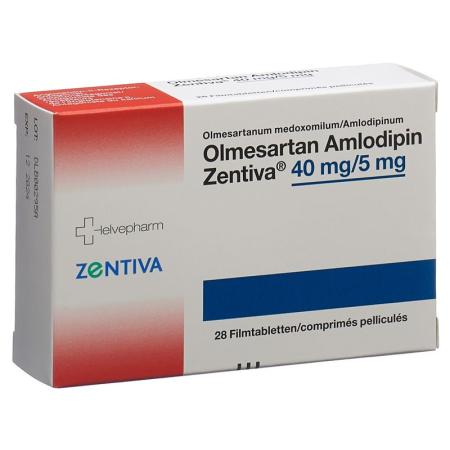 OLMESARTAN AMLO Zentiva Filmtabl 40/5 mg - PrimeCare Global